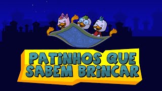 Patinho Tuga  Patinhos que sabem brincar Desenho Infantil [upl. by Neveda351]