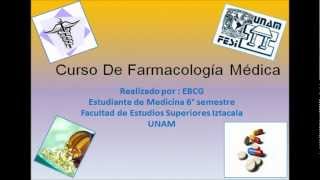 Principios Generales de la Farmacología Naturaleza de los fármacos [upl. by Amuh]