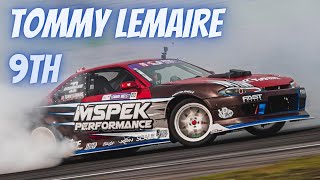 Tommy LEMAIRE  Every 2022 Formula Drift ProSpec Battle Runs  Ranked 9 [upl. by Trimmer669]