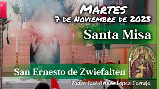 ✅ MISA DE HOY martes 7 de Noviembre 2023  Padre Arturo Cornejo [upl. by Rego]