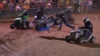 Lawnmower Racing  Ellerbe NC [upl. by Naut329]