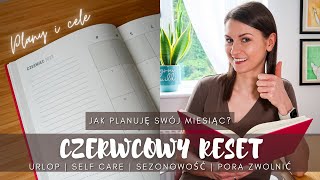 ROBIĘ SOBIE PRZERWĘ 🫡 SELF CARE 🧘🏻‍♀️ SEZONOWOŚĆ W KUCHNI 🍓 MONTHLY RESET CZERWIEC [upl. by Aunson174]