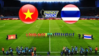 VIETNAM vs THAILAND  INTERNATIONAL FRIENDLY MATCH 2024 [upl. by Akcirred]