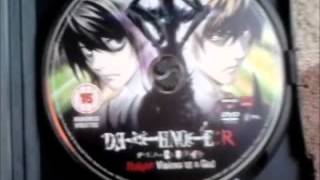 Death note relight volume 1 DVD reviewunboxing [upl. by Martguerita]