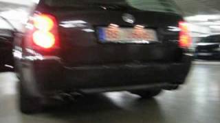 VW Passat W8 6 Speed  Acceleration Exhaust Sound [upl. by Pfeffer]