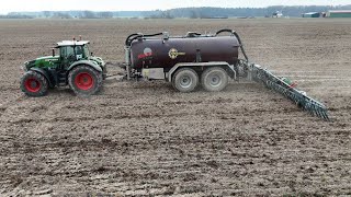 FENDT 942 mit Weihnhoff Fass amp BOMECH Gestänge  APG Grassau  4K [upl. by Chrissa]