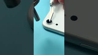 iPhone XR rear camera lens repair iphonerepairing [upl. by Allekim755]