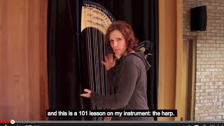 Cours de harpe 101  101 Harp Lesson [upl. by Brackett720]