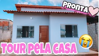 TOUR PELA CASA PRONTA  CASA DOS SONHOS 😭😍 MINHA CASA MINHA VIDA [upl. by Yelad]