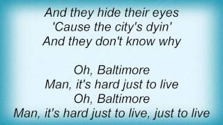 15482 Nina Simone  Baltimore Lyrics [upl. by Cole496]