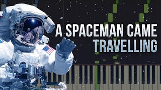 A Spaceman Came Travelling  Piano Tutorial [upl. by Kei]