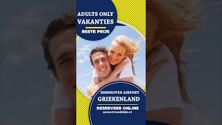 video Eindhoven Airport Griekenland Adults only hotels vakantie  reisstusio Travel Slide [upl. by Odraleba]