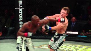 Bellator MMA Moment Alexis Vila Knocks Out Joe Warren [upl. by Elleved]