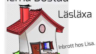 Tema bostad Inbrott hos Lisa SFI Kurs B C [upl. by Pomcroy]