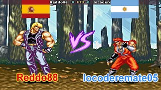 Aggressors of Dark Kombat  Reddo88 vs locoderemate05 FT3 [upl. by Felike]