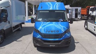 Iveco eDaily 42Elec Panel Van 2023 Exterior and Interior [upl. by Solomon883]