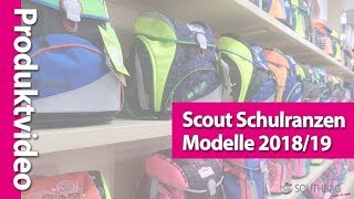 SCOUT Schulranzen Modelle 201819 im direkten Vergleich [upl. by Chev]