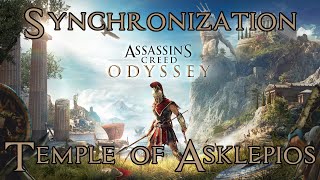 Assassins Creed Odyssey Attika Synchronization Point Temple of Asklepios 100 Completion [upl. by Dloniger674]