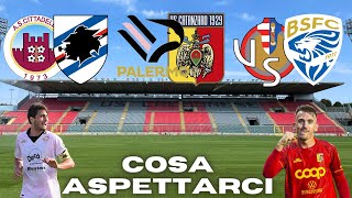 COSA ASPETTARCI DALLA 22 GIORNATA DI SERIE B PALERMO CATANZARO CITTADELLA SAMPDORIA [upl. by Onairam255]