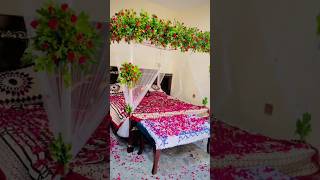 Best Wedding Room Decoration with Fresh Flowers youtubeshorts ytshorts viralshorts [upl. by Carr]