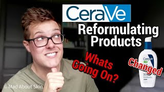 CeraVe PRODUCTS REFORMULATED  Whats Going On Burning Irritation and Complaints [upl. by Nodnelg334]