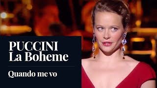 PUCCINI  La Bohème  quotQuando m’en voquot Constance MaltaBey Live HD [upl. by Enimzaj685]