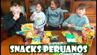 PROBANDO SNACKS PERUANOS [upl. by Aihsek358]