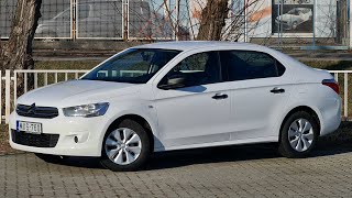 2014 Citroën CElysée Tendance 12 VTi 82 Banquise White [upl. by Neelahs]