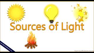 Sources of Light  Light Sources  Reflectors of Light [upl. by Zsa Zsa]