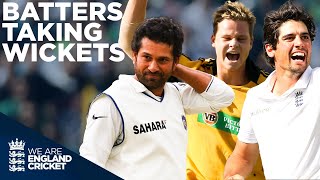 Tendulkar Cook Kohli Smith Root And More  Batters Taking Wickets  England Cricket 2020 [upl. by Sheldon]