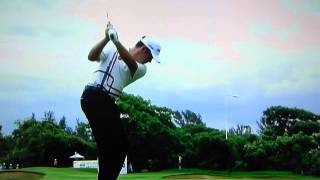 Louis Oosthuizen  Great 112 Yard Wedge Frame by Frame 2014 [upl. by Gerick742]