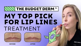 Treat Vertical Lip Lines  Antiaging Tips by The Budget Derm [upl. by Rice]