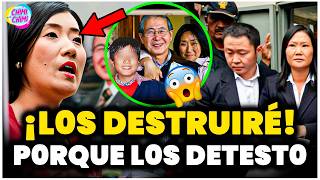 Viuda de Alberto Fujimori amenaza con despojar a Keiko y Kenji de toda la fortuna familiar [upl. by Atirec61]