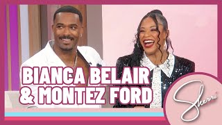 Getting Hyped with WWE Stars Bianca Belair and Montez Ford  Sherri Shepherd [upl. by Blasien]