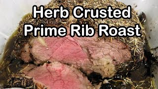 Prime Rib Roast  How to Cook a Standing Rib Roast  Herb Crusted Rib Roast  Chef Lorious [upl. by Manup]