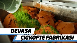 Çiğköftemin Ürünleri Nasıl Üretiliyor  Günde 10 Ton Bulgur 2 Ton Salça [upl. by Acsot]