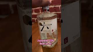 Roku Gin Best Japanese Gin by Suntory  Gin and tonic water gintonic rokugin [upl. by Acirrej271]