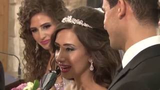 Most Incredible Lebanese Wedding Ever Amazing Zaffeh Entrance amp Fireworks [upl. by Adalheid374]