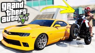 XJ6 vs CAMARO  GTA 5 ‹ Dudu Moura GTA › [upl. by Nirol735]