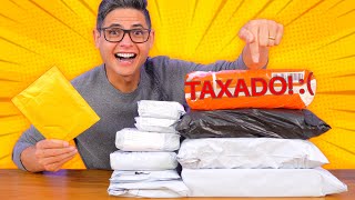 RECEBI VÃRIOS PRODUTOS DA CHINA SERA QUE TEVE TAXA SUPER UNBOXING [upl. by Eyahs20]