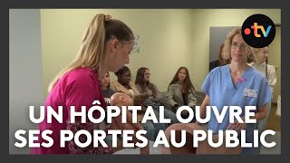 Un hôpital ouvre ses portes au public  quoton voit comment ça se passe et cest impressionnantquot [upl. by Assenov731]