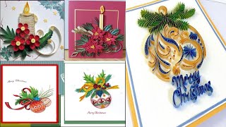 Quilling Christmas card designs [upl. by Rory]