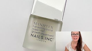 Revolutionary Nail Growth Treatment ManiPLEX by NailsINC nail technicians review [upl. by Anatsirhc]