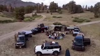 Camping at Leavitt Lake Overlanding camping overland trend car offroad cars nature [upl. by Genia115]