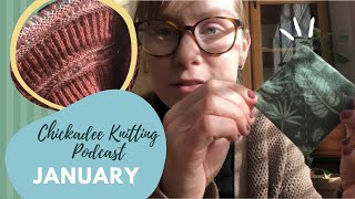 Chickadee Knitting Podcast  Episode ten  Sewing squares and battling beastly brioche [upl. by Noed57]