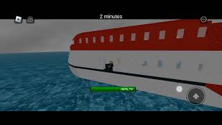 playing survival a plane crash in roblox [upl. by Naples]