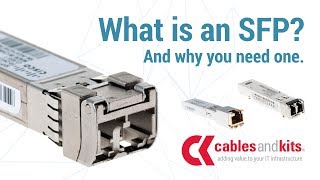 What is an SFP All things optical transceivers [upl. by Padegs]