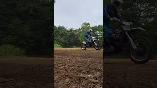 フロントホップ練習！yz250x [upl. by Eibreh]