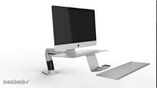 Ergotron WorkFitA SitStand Workstation  for Apple IMAC Installation Guide [upl. by Rosemary]