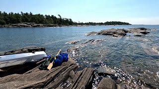 Georgian Bay Canoe Camping Trip May 1416 2024 [upl. by Lartnom]